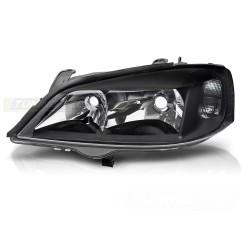 Phares noirs côté gauche TYC pour OPEL ASTRA G 97-04
