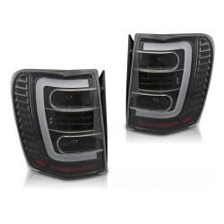 Feux arrière CHRYSLER JEEP GRAND CHEROKEE 99-05.05 NOIR CLAIR LED