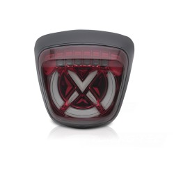 Feu arrière LED rouge fumé compatible avec VESPA SPRINT 125 / 150