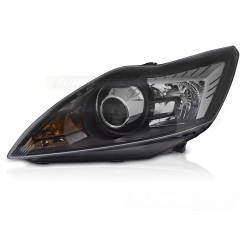 Phare Xénon Noir Côté Gauche TYC pour Ford Focus MK2 08-10