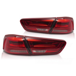 Feux arrière MITSUBISHI LANCER 8 SEDAN 08-16 LED ROUGE