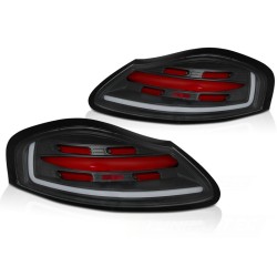 Feux arrière LED BAR NOIR-ROUGE SEQ pour PORSCHE BOXSTER 986 96-04