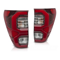 Feux arrière TOYOTA HILUX 16-20 LED BAR ROUGE