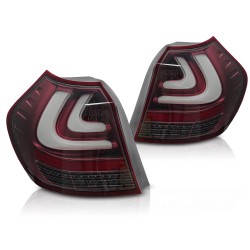 Feux arrière BMW E87 04-08.07 LED BAR ROUGE