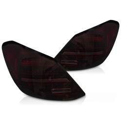 Feux arrière LED rouge fumé séquentiels pour MERCEDES Classe C W205 14-21