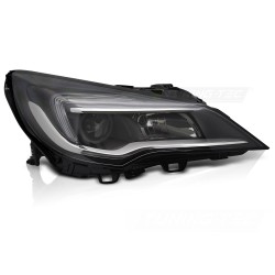 Phare avant droit noir TYC compatible OPEL ASTRA K 15-19