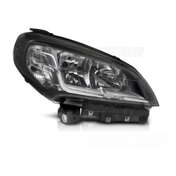 Phare côté droit noir TYC pour FIAT DOBLO 14-22