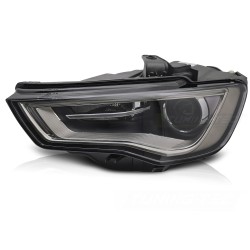 Phare au xénon côté gauche TYC fumé compatible AUDI A3 8V 12-16