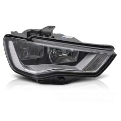 Phare avant droit noir TYC pour AUDI A3 8V 12-16