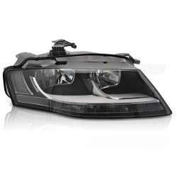Phare avant droit noir TYC compatible AUDI A4 B8 08-11