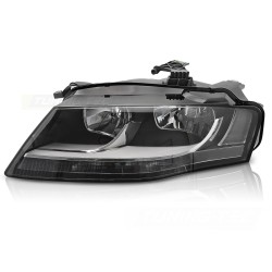 Phare avant gauche noir TYC compatible AUDI A4 B8 08-11