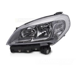 Phare avant gauche chromé TYC pour FIAT DOBLO 14-22
