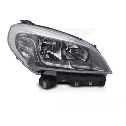 Phare côté droit chromé TYC pour FIAT DOBLO 14-22