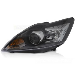 Phare AFS Noir Côté Gauche TYC pour Ford Focus MK2 08-10