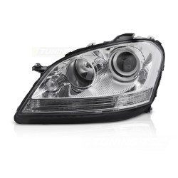 Phare chromé côté gauche TYC compatible MERCEDES W164 05-08