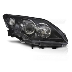 Phare avant droit noir TYC compatible RENAULT LAGUNA III 07-11