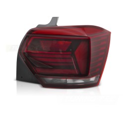 TAIL LIGHT RED WHITE RIGHT SIDE TYC fits POLO 2G HB 17-21
