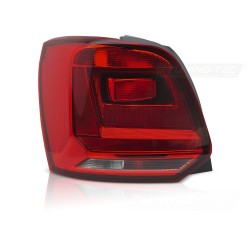TAIL LIGHT RED WHITE LEFT SIDE TYC fits POLO 6R HB 14-17