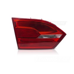 TAIL LIGHT RED WHITE LEFT SIDE TYC FLAP fits VW JETTA 11-14