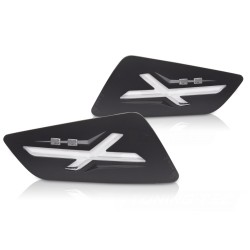 FRONT DIRECTION BLACK LED fits VESPA GTS / GTV 300cc