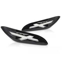 REAR DIRECTION GLOSSY BLACK LED fits VESPA SPRINT / PRIMAVERA 150cc