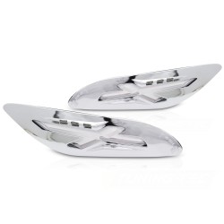 REAR DIRECTION CHROME LED fits VESPA SPRINT / PRIMAVERA 150cc