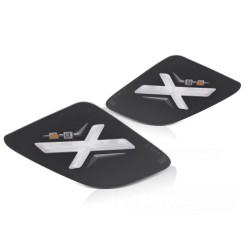 REAR DIRECTION BLACK LED fits VESPA GTS / GTV 300cc