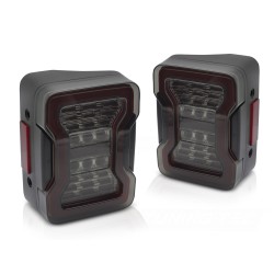 Feux arrière CHRYSLER JEEP WRANGLER JK 07-18 LED FUMÉ