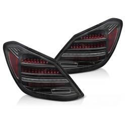 Feux arrière LED noir rouge séquentiels pour MERCEDES Classe C W205 14-21