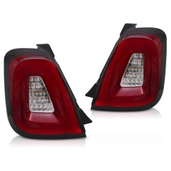 Feux arrière FIAT 500 15-20 LED rouge