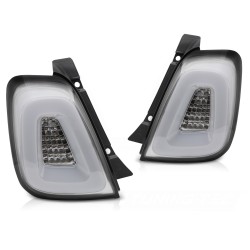 Feux arrière FIAT 500 15-20 BARRE LED BLANCHE
