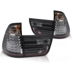 Feux arrière LED noirs compatibles BMW X5 E53 09.99-10.03