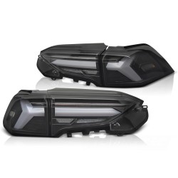 Feux arrière LED BAR Noir TOYOTA RAV4 2019-