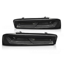 LED TAILIGHTS SMOKE BLACK fits CHEVROLET CAMARO 16-18