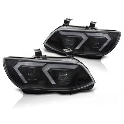 XENON HEADLIGHTS BLACK fits BMW E92/E93 LCI 10-13