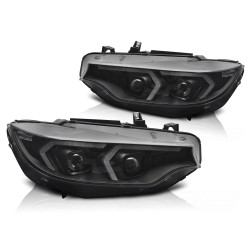 XENON HEADLIGHTS BLACK fits BMW F32/F33 13-17