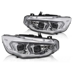 XENON HEADLIGHTS CHROME fits BMW F32/F33 13-17