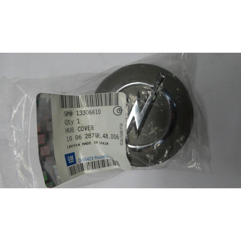 Badge De Roue OPEL 13306610 1006287 Pièce d'origine oem