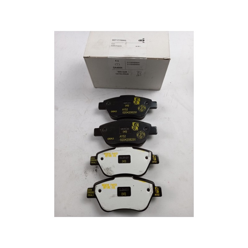 Plaquettes De Freins FIAT GROUP 71770082 0071770082 Pièce d'origine oem