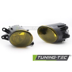 FOG LIGHTS YELLOW fits AUDI A4 B6 00-04 / A4 B7 04-08 VOLVO C30 / S40