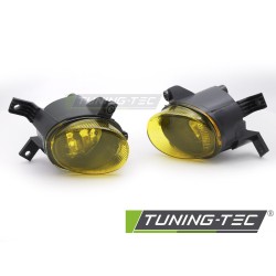 FOG LIGHTS YELLOW fits AUDI A3 8P 03-12 / A4 B7 04-08