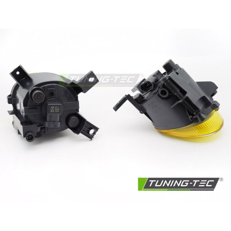 FOG LIGHTS YELLOW fits AUDI A3 8P 03-12 / A4 B7 04-08
