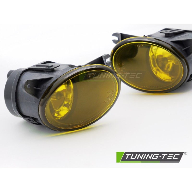 FOG LIGHTS YELLOW fits AUDI A6 C5 01-04