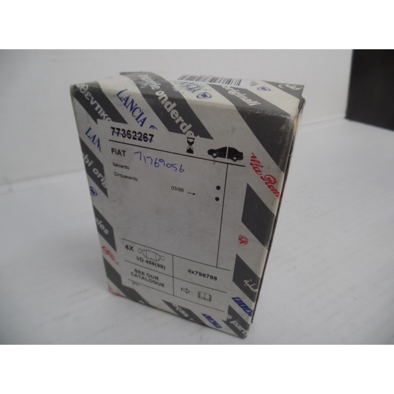 Plaquettes De Freins FIAT GROUP 77362267 0077362267 Pièce d'origine oem