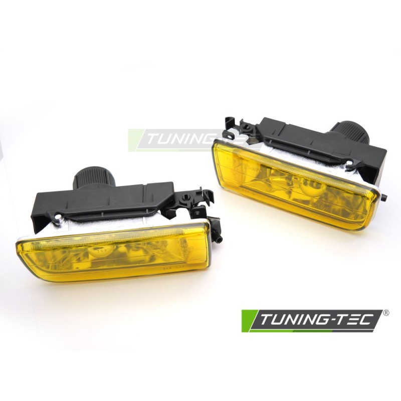 FOG LIGHTS YELLOW fits BMW E36 90-99