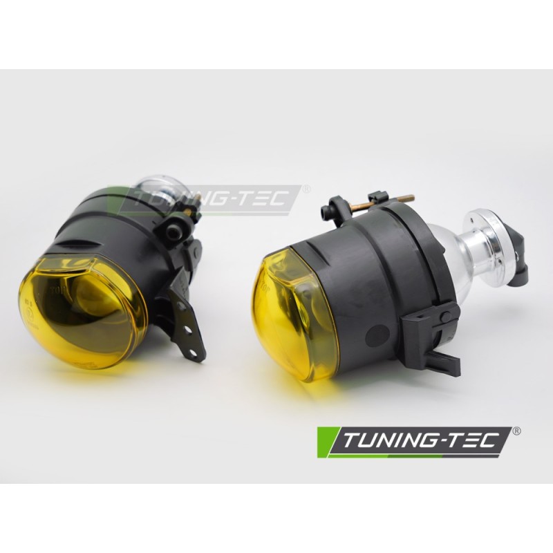 PROJECTOR FOG LIGHTS YELLOW fits BMW E90 E60 E63 X3 E83