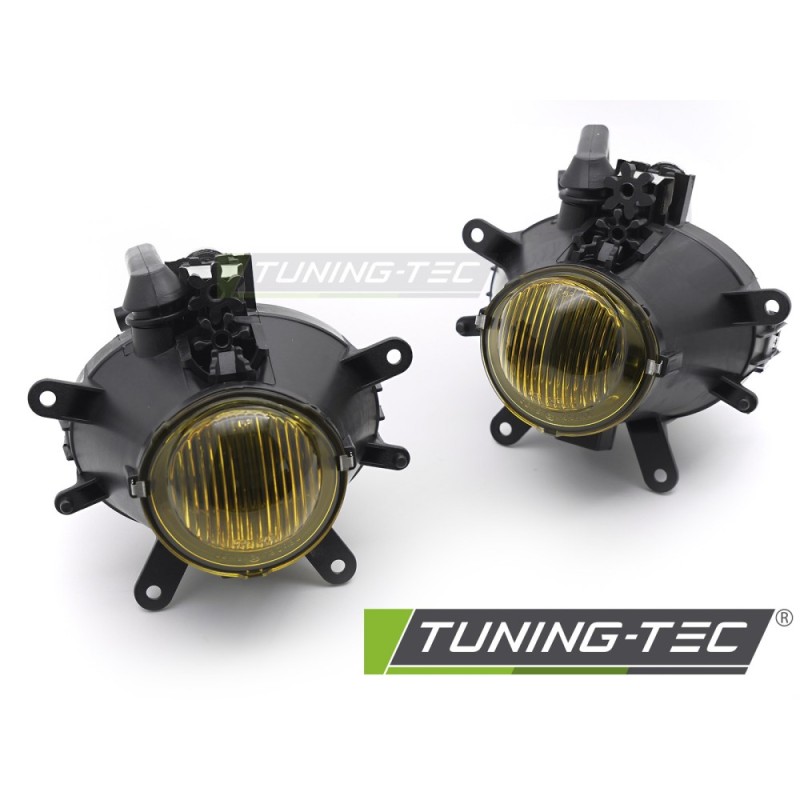 FOG LIGHTS YELLOW fits BMW E46 01-05 SEDAN / TOURING