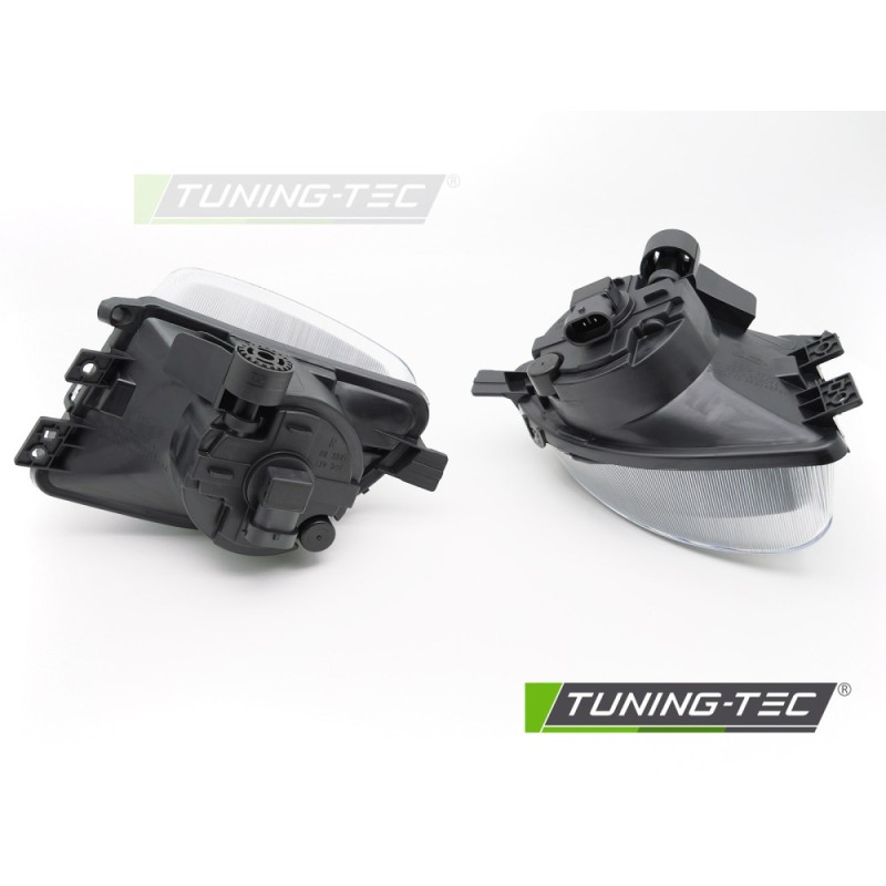 FOG LIGHTS CLEAR PLASTIC LENS fits BMW F10 / F11 10-13 SEDAN / TOURING