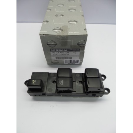 Interrupteur Pour Lève-Vitre Et Ajustement De Miroir NISSAN 25401BB65B Pièce d'origine oem Interrupteur Pour Lève-Vitre Et Ajustement De Miroir NISSAN 25401BB65B Pièce d'origine oem