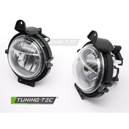 FOG LIGHTS WITH DRL CLEAR fits MINI COOPER R55 / R56 / R57 / R58 / R59 FOG LIGHTS WITH DRL CLEAR fits MINI COOPER R55 / R56 / R57 / R58 / R59